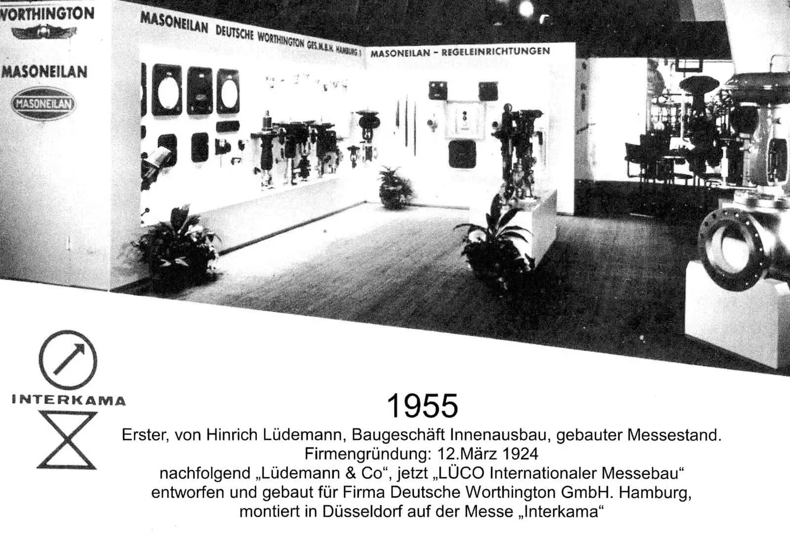 Der erste LÜCO Messestand auf der Interkama