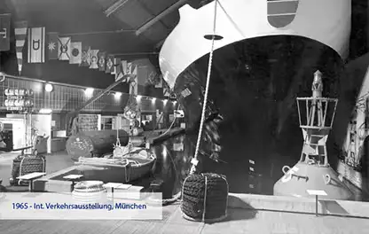 LÜCO Messestand im Jahr 1965