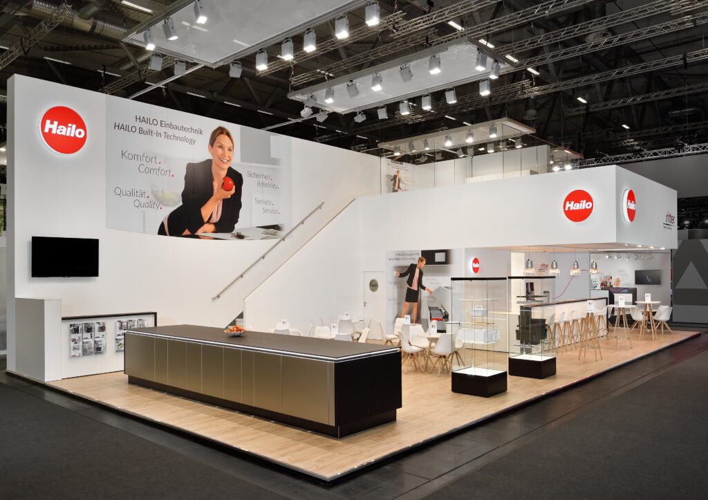 Messestand Hailo- Lüco Messebau