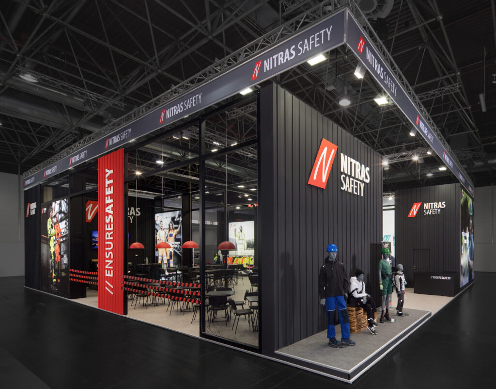Messestand Nitras- Lüco Messebau